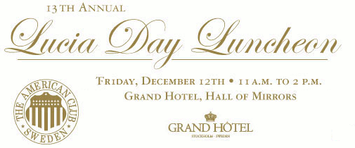 ACS Lucia Luncheon - December 12th, 2008, event logo header