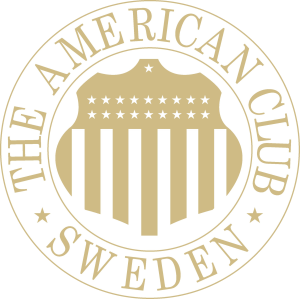 The American Club Sweden logo embossed