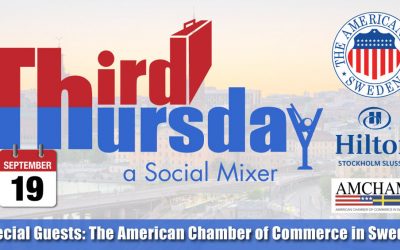 Third Thursday Mixer, Sept. 19 @ Hilton Slussen