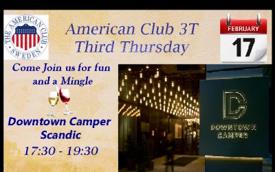 Third Thursday, Feb. 17th @ Downtown Scandic Camper