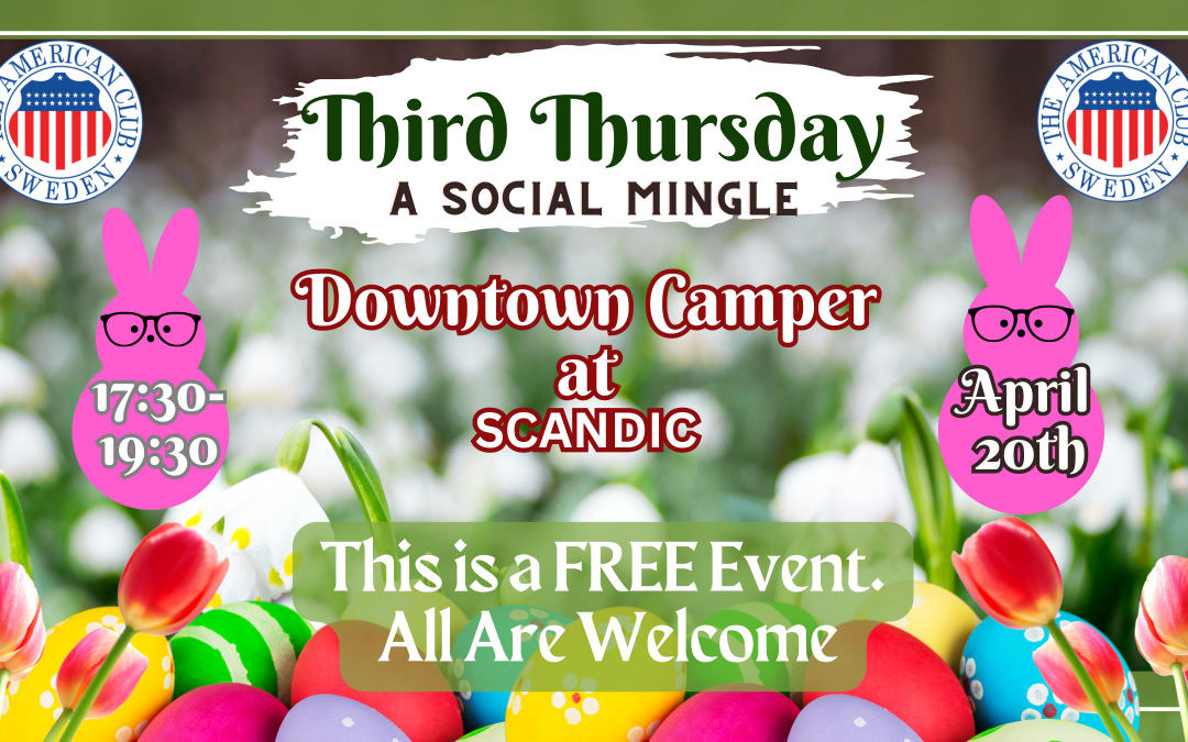 3T, April 20th @ Scandic Downtown Camper